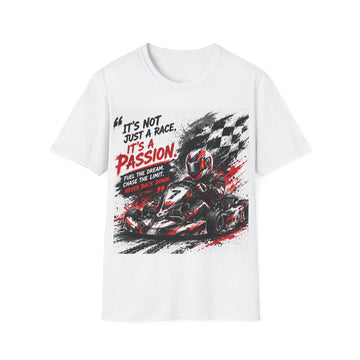 Racing Passion T-Shirt – "It's Not Just a Race, It's a Passion" Go-Kart Tee