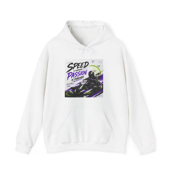 Racing Hoodie Unisex — "Speed Passion" Karting Graphic Pullover