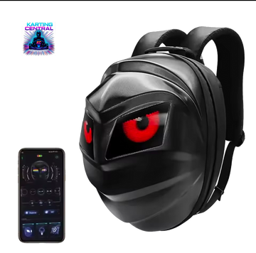 LED Motorcycle Backpack (Helmet-Compatible)