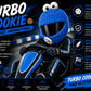 Turbo Cookie Helmet Cover – Blue Cartoon Karting Helmet Cover
