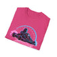 Racing Retro Unisex T-Shirt — “Corners Are Opportunities, Not Obstacles” Neon Racer Tee