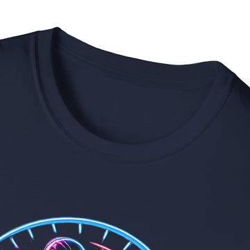 Racing Retro Unisex T-Shirt — “Corners Are Opportunities, Not Obstacles” Neon Racer Tee