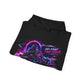 Hoodie - Retro Neon Go Fast Take Risks Racing Design