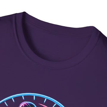 Racing Retro Unisex T-Shirt — “Corners Are Opportunities, Not Obstacles” Neon Racer Tee