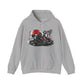 Hoodie — "Send It" Go-Kart Racing Hoodie with Red Sun Graphic