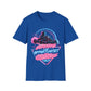 Racing Retro Unisex T-Shirt — “Corners Are Opportunities, Not Obstacles” Neon Racer Tee