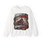 Crewneck Sweatshirt Unisex — "Dirt in My Teeth, Speed in My Veins" Go-Kart Racing Graphic