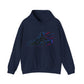 Racing Kart Hoodie Unisex – Neon Drift Go-Kart Silhouette Pullover