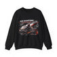 Go-Karting Unisex Crewneck Sweatshirt — Fast & Fierce Racing Graphic