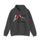 Hoodie — "Send It" Go-Kart Racing Hoodie with Red Sun Graphic
