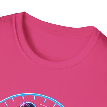 Racing Retro Unisex T-Shirt — “Corners Are Opportunities, Not Obstacles” Neon Racer Tee