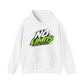 No Limits Hoodie – Neon Green Racing Graphic Hooded Sweatshirt