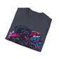 Racer Graphic Unisex T-Shirt — “Eat Sleep Race Repeat” Neon Go-Kart Motorsport Tee