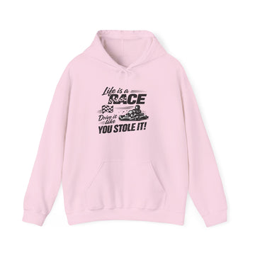 Retro Neon Kart Racing Hoodie — '24' Arcade Style Pullover