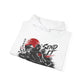 Hoodie — "Send It" Go-Kart Racing Hoodie with Red Sun Graphic