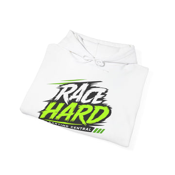 Race Hard Hoodie — Karting Central Racing Graphic Pullover