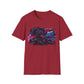 Racer Graphic Unisex T-Shirt — “Eat Sleep Race Repeat” Neon Go-Kart Motorsport Tee
