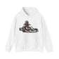 Go-Kart Racing Hoodie – Red & Black Driver Graphic Pullover