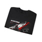 Karting Racing Unisex Crewneck Sweatshirt — Go-Kart Track Graphic