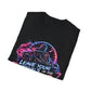 Racing Unisex T-Shirt — "Leave Your Rivals in the Dust" Retro Neon Go-Kart Tee