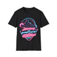 Racing Retro Unisex T-Shirt — “Corners Are Opportunities, Not Obstacles” Neon Racer Tee