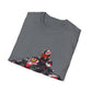 Go-Kart Racing Unisex T-Shirt — Red Kart Racer Graphic Tee