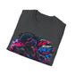 Racer Graphic Unisex T-Shirt — “Eat Sleep Race Repeat” Neon Go-Kart Motorsport Tee