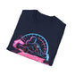 Racing Retro Unisex T-Shirt — “Corners Are Opportunities, Not Obstacles” Neon Racer Tee