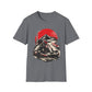 Kart Racing Unisex T-Shirt — Vintage Japanese Racer Design (Sun & Mount Fuji)