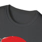 Kart Racing Unisex T-Shirt — Vintage Japanese Racer Design (Sun & Mount Fuji)