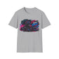 Racer Graphic Unisex T-Shirt — “Eat Sleep Race Repeat” Neon Go-Kart Motorsport Tee