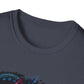 Racer Graphic Unisex T-Shirt — “Eat Sleep Race Repeat” Neon Go-Kart Motorsport Tee