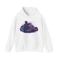 Go-Kart Racing Hoodie - Neon Retro Drift Kart Design