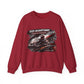Go-Karting Unisex Crewneck Sweatshirt — Fast & Fierce Racing Graphic