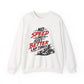 Kart Racing Unisex Sweatshirt — "No Speed Limits, Just Better Lap Times" Racing Crewneck