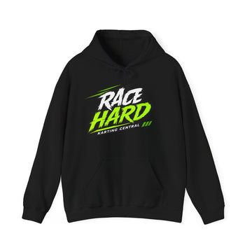 Race Hard Hoodie — Karting Central Racing Graphic Pullover
