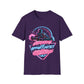 Racing Retro Unisex T-Shirt — “Corners Are Opportunities, Not Obstacles” Neon Racer Tee