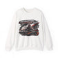 Go-Karting Unisex Crewneck Sweatshirt — Fast & Fierce Racing Graphic