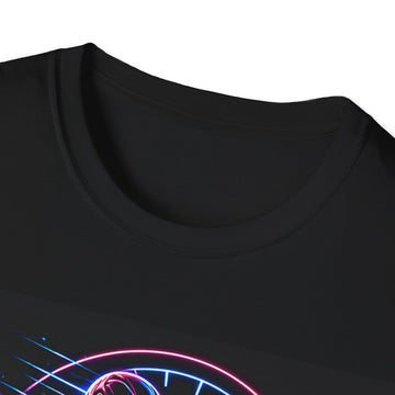 Racing Is Forever Unisex T‑Shirt — Retro Neon Speed Racing Graphic Tee