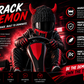 Track Demon Helmet Cover – Horned Karting Helmet Cover