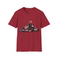 Go-Kart Racing Unisex T-Shirt — Red Kart Racer Graphic Tee
