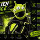 3-Eye Alien Helmet Cover – Cute Karting Helmet Cover