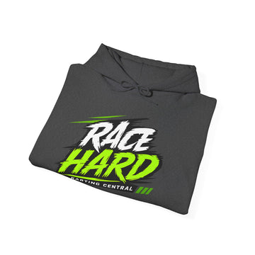 Race Hard Hoodie — Karting Central Racing Graphic Pullover