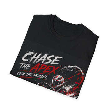 Chase The Apex Racing Tee — Karting Graphic T-Shirt (Own The Moment)