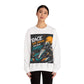 Racer Graphic Unisex Crewneck Sweatshirt — "Race Your Dreams, Own Your Journey"