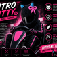 Nitro Kitty Helmet Cover – Cute Cat Ear Karting Helmet Cover