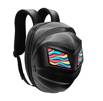 LED Motorcycle Backpack (Helmet-Compatible)